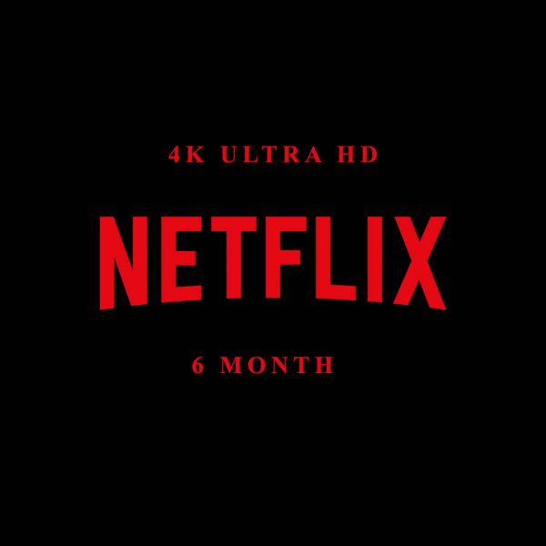 Netflix 4K 1 profile 1 screen 6 month subscription Bangladesh