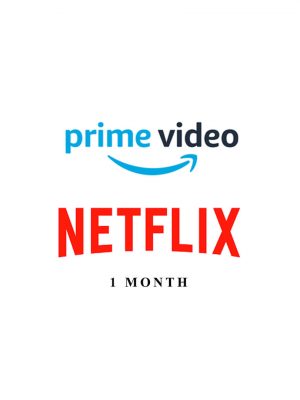 Netflix 4K and Prime Video 1 profile 1 screen 6 month subscription Bangladesh